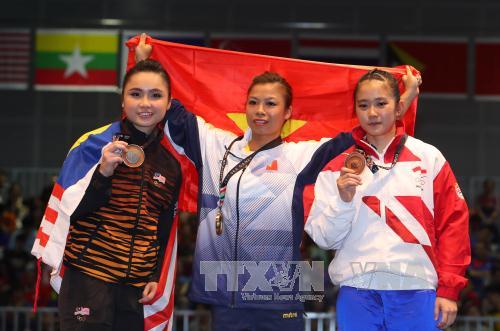 SEA Games 29: Wushu tiếp tục mang HCV về cho đoàn Việt Nam 